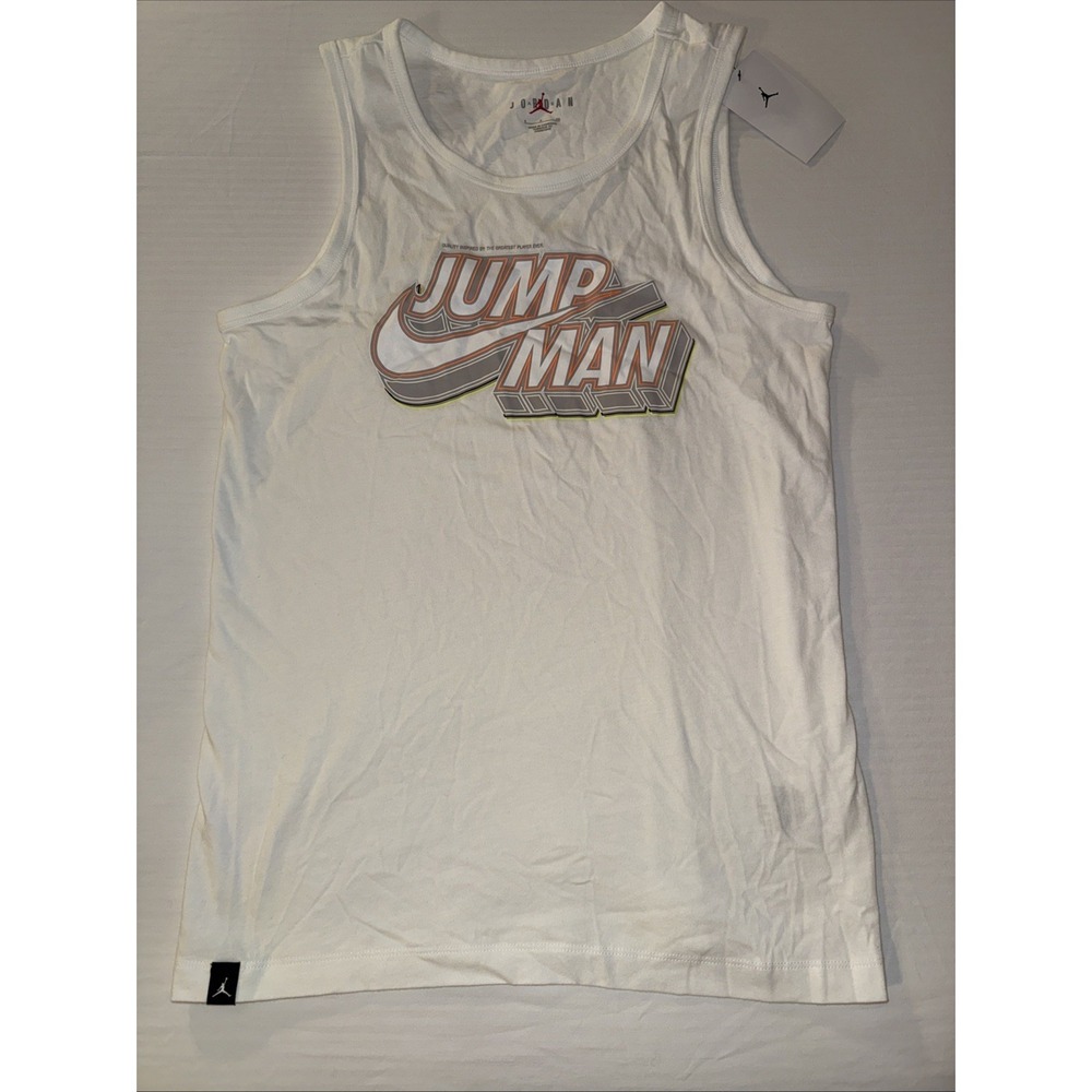 Jordan Jumpman New SM Cotton Graphic Tank‎ Top Pullover Lightweight